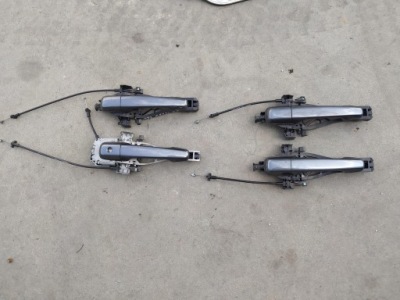 KLAMKA LEWY PRZÓD VOLVO S80 II KOLOR 455 2010 VOLVO