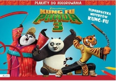 Kung Fu Panda 3 Plakaty do kolorowania