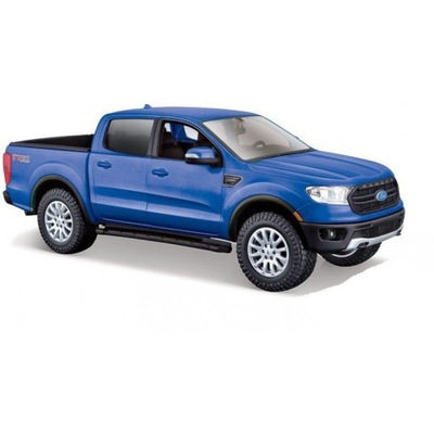 Model - samochód Ford Ranger 2019 1/27 niebieski