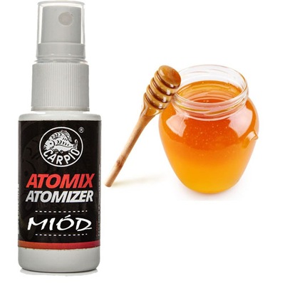 Atomizer Atomix atraktor spray Carpio Miód 30ml WrocłaW