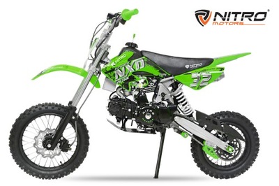 NXD A17 125cc 17/14" PIT BIKE - CROSS - MOTOCYKL XL zielony