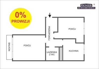 Mieszkanie, Katowice, Brynów, 47 m²