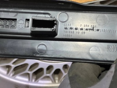 Bmw x5m f85 молдинг накладка порог правая 7284558 фото №1