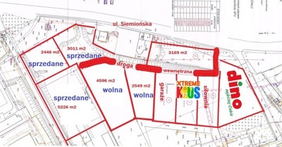Działka, Dąbrowa Górnicza, 2512 m²