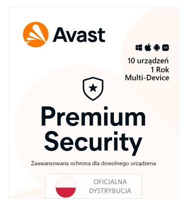 AVAST Premium Security 10PC/12mc