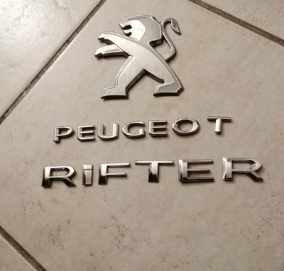 PEUGEOT RIFTER EMBLEMA LOGOTIPO INSCRIPCIÓN TAPA 9827364377  