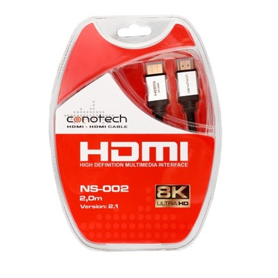 KABEL HDMI CONOTECH 2m 2.1 8K