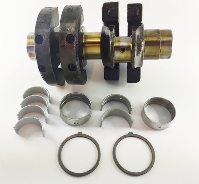 Wał колінчастий deutz khd f2l511 з вкладишами kpl фото №1