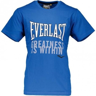 Everlast T-shirt Męski Koszulka Niebieska M