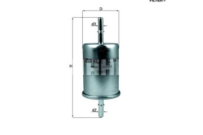 Knecht фильтр топлива audi a2 a3 chevrolet astra vec фото №1