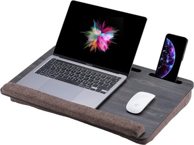 Vigo Wood Taca na laptopa do łóżka, biurka na laptopa, stojak na laptopa