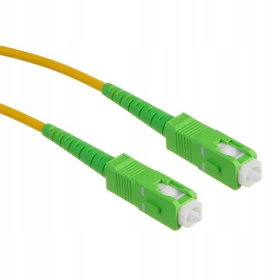 Kabel patchcord światłowodowy SC/APC-SC/APC 10m do INTERNETU ROUTERA MODEMU