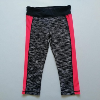 YOUNG DIMENSION legginsy sportowe dł 3/4 rozm 128