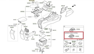 Выключатель тормоза 93300d30404x do hyundai tucson фото №1
