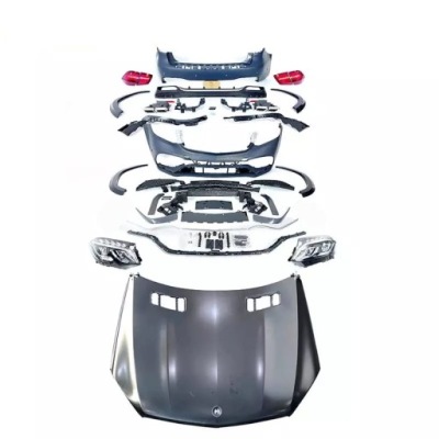 Mercedes x166 gl/gls bodykit gls63 amg бампер капот лампы фото №1