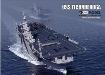 Lotniskowiec USS Ticonderoga, 1:200 Angraf Model