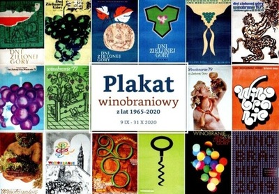 PLAKAT WINOBRANIOWY z lat 1965-2020