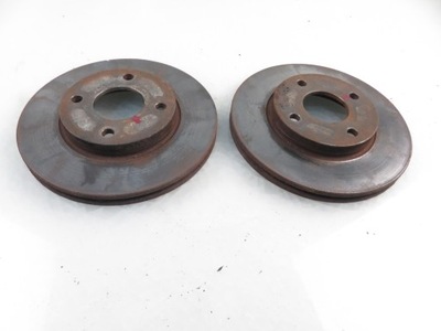 Диск тормозная перед mazda 2 i 1.4 cd фото №1