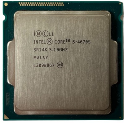 Procesor Intel Core i5 4670S 4 x 3,8 GHz CP33