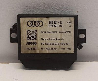 Audi a7 4g модуль локалізації 4h0907440 фото №1