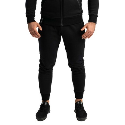 JOGGERY SPODNIE DRESOWE NOVA CZARNE STRIX XXXL