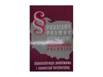 Administracja państwowa i samorząd terytorialny -