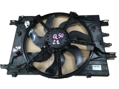 Вентилятор корпус радиатора infiniti q50 фото №1