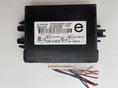 Модуль иммобилайзер toyota 625066-000 e13030915 фото №1