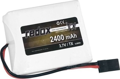 AKUMULATOR BATERIA 2400mAh 3,7V TX LiPo JR REDOX