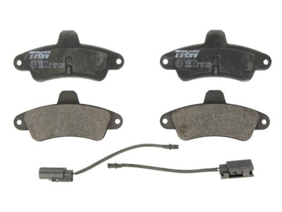 KLOCEK ТОРМОЗНОЙ КОМПЛЕКТ. ЗАД FORD COUGAR, MONDEO I, MONDEO II 1.8-2.5 02.93-12