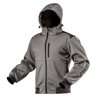 КУРТКА РОБОЧА SOFTSHELL Z KAPTUREM ODPINANYM, РОЗМІР L, 81-551 NEO