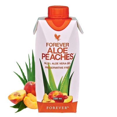 Forever Aloe Peaches sok z aloesu 330 brzoskwinia