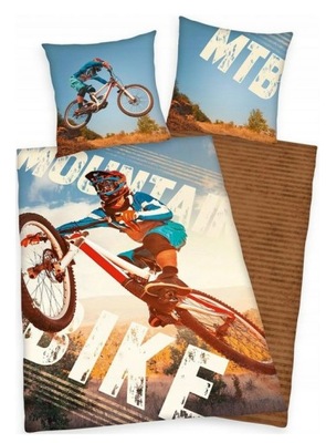 Pościel bawełniana ROWER GÓRSKI ROWERY MTB ENDURO 140x200 TRAIL
