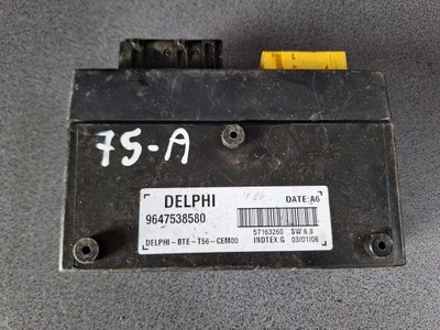 MODULE CONTROL UNIT ROOF PEUGEOT 307 CC 9647538580  