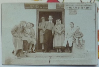 FOTO OKRAJNIK 1931 MARJA WULKAN SPRZEDAŻ TRUNKÓW