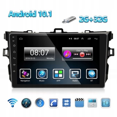 RADIO NAVIGATION GPS TOYOTA COROLLA E15 2006-2012  