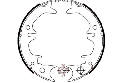 Trw гальмівні колодки гальмівні toyota camry carina ii celic фото №1