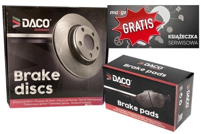 DACO DISCOS I ZAPATAS DE FRENADO FIAT 500C, PANDA  