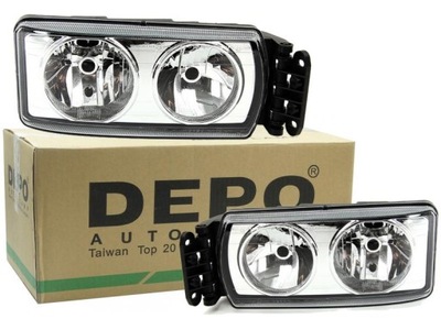 LAMPS GRILLES IVECO STRALIS I 06- SET  