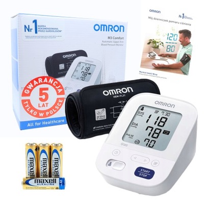 OMRON M3 COMFORT AUTOMAT WYKRYWA ARYTMIE HEM