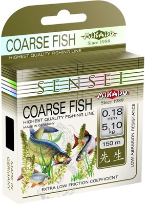 ŻYŁKA MIKADO - Sensei Coarse Fish 0,24mm 150m;||-