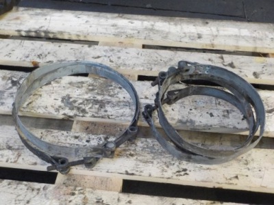 Actros mp4 хомут бака воздуха фото №1