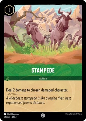 DISNEY LORCANA Stampede 1TFC #96