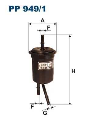 FILTRO COMBUSTIBLES  