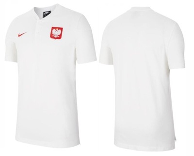 Koszulka Nike Poland Grand CK9205 102 - BIAŁY; XXL