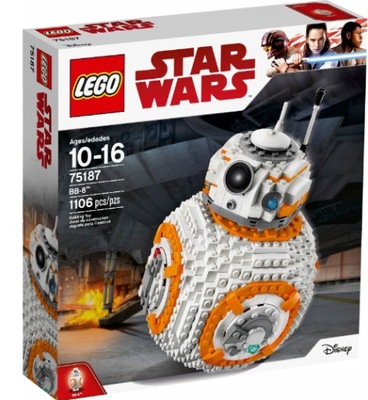 Klocki LEGO Star Wars 75187 Wars BB-8 niekompletny