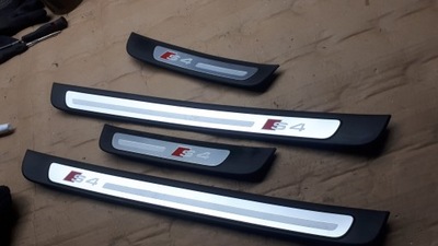 S4 b8 lift a4 накладки накладки пороговые sline фото №1