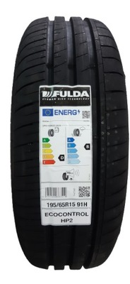 2x OPONY LETNIE 195/65R15 91H FULDA ECOCONTROL HP2