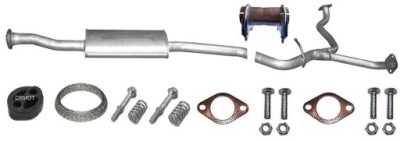 Subaru outback legacy 3.0 2003r гаситель средний фото №1