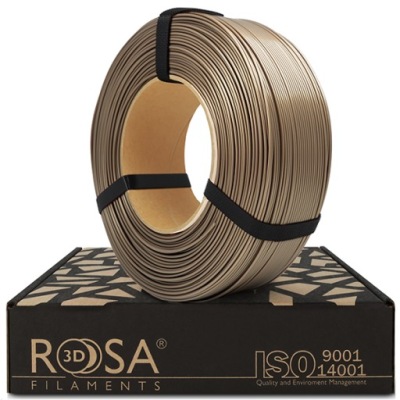 Filament Rosa3D ReFill PLA Starter Pearl Gold, Perłowy Złoty 1kg 1,75mm